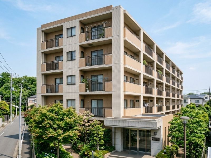 横浜市青葉区の中古マンション外観(地域の相場に強いイメージ)